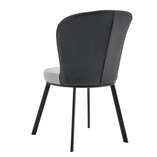 Metal Chair with Cushion - Grey Chair urbancart.in