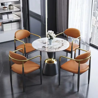 Titan Dining Chairs in Tan Color.