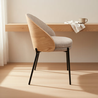Hanoi Modern Dining Chair - Beige
