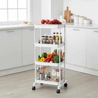 4-Tier Storage Organizer Trolley