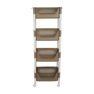 4-Tier Kitchen Storage Rack Organizer