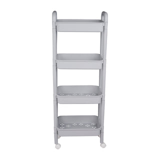 Plastic Rolling Storage Trolley