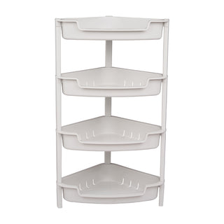 4 Tier Corner Basket Storage Rack Triangle