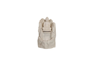 Marble Buddha Water Fountain in Cave Design