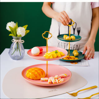 Round Serving Tray for Cake & Desserts Stand