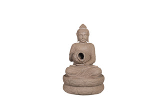 Sandstone Water Fountain Buddha Sitting with Pot