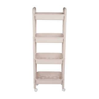 Plastic Rolling Storage Trolley