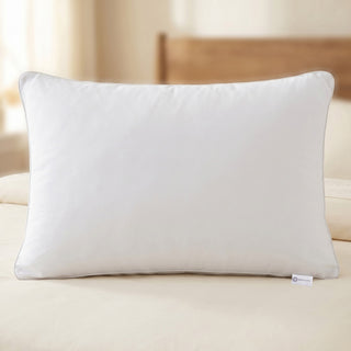 Epicasa Microfibre Fill Pillow | 110 GSM Micro Peach Shell | Velvety Soft, Loft That Lasts | Hypoallergenic | Machine Washable