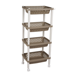 Utility Storage Trolley With Wheels