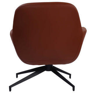 Celeste Modern Leather Armchair  Chair - Brown