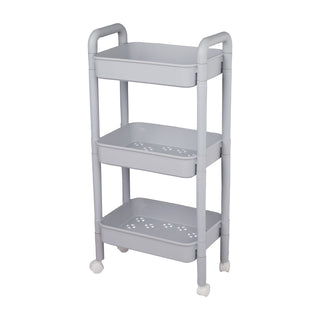 Plastic Rolling Storage Trolley