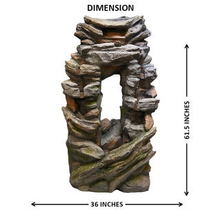 Three Way Waterfall Water Fountain
