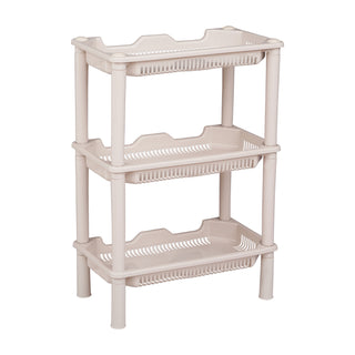 3-Tier Plastic Kitchen Storage Rack