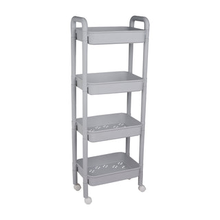 Plastic Rolling Storage Trolley