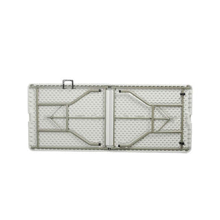 1.5 Metre Portable Folding  ABS Outdoor Picnic Garden Table - White OUTDOOR urbancart.in