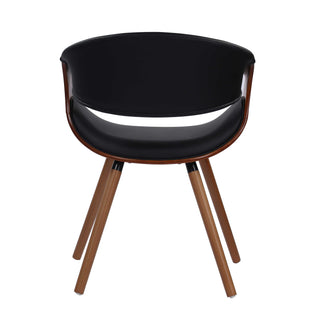 Ariana Living Butterfly Dining Chair in Leather Fabric.