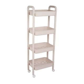 Plastic Rolling Storage Trolley