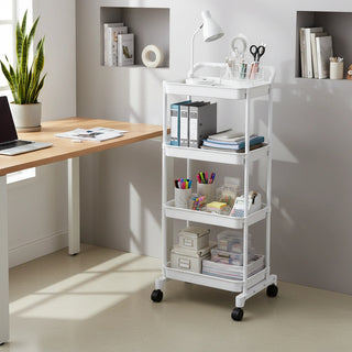 4-Tier Storage Organizer Trolley