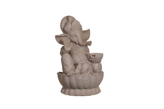 Ganesha Trunk Sandstone Fountain