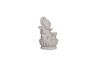 Ganesha Trunk Small Sandstone Fountain