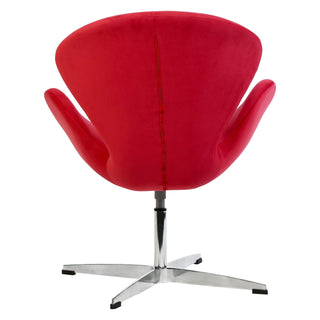 Siri Accent Fabric Upholstered Lounge Chair - Pink