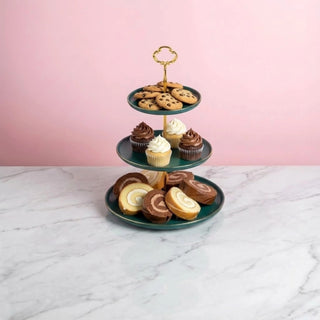 Round Serving Tray for Cake & Desserts Stand