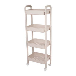 Plastic Rolling Storage Trolley