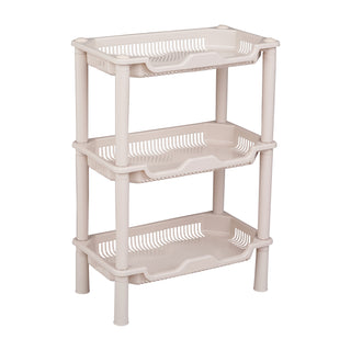 3-Tier Plastic Kitchen Storage Rack