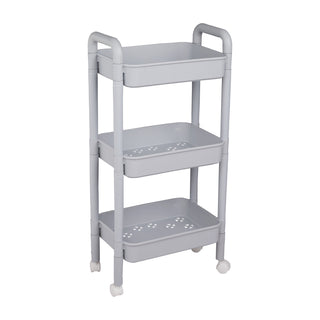 Plastic Rolling Storage Trolley