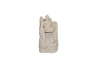 Marble Buddha Water Fountain in Cave Design