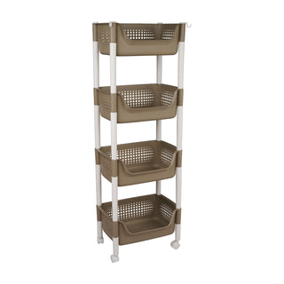 4-Tier Kitchen Storage Rack Organizer