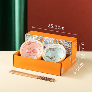 Candy Pop Ceramic Bowl Set for Kitchen & Dining Microwave Safe