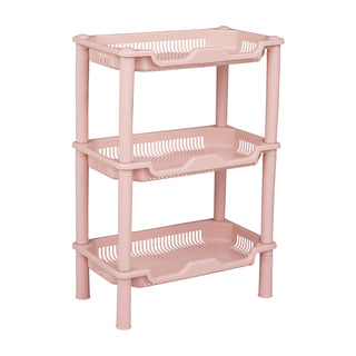 3-Tier Plastic Kitchen Storage Rack