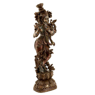 Lord Krishna Big Standing Statue -  7.5 x 5.5 x 30 Inch, 7.5 Kg