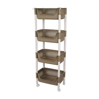 4-Tier Kitchen Storage Rack Organizer