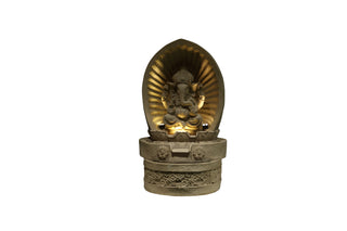 Cave Ganesha Sandstone Fountain