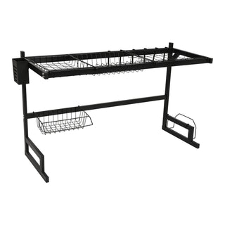 Drying Rack Stainless Steel  2 Tier – Black