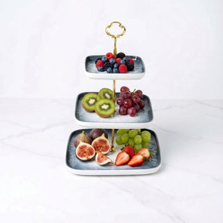 Serving 3 Tier Tray for Cake & Desserts Tiered Cake Stand