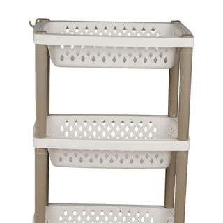 Utility Storage Trolley With Wheels