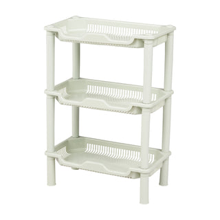 3-Tier Plastic Kitchen Storage Rack