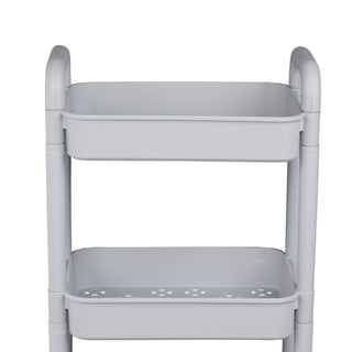 Plastic Rolling Storage Trolley