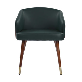 Zurich Leather Dining Chair - Green