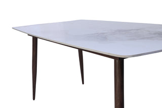 Marble Dining Table With Six Seater (Do-It-Yourself))