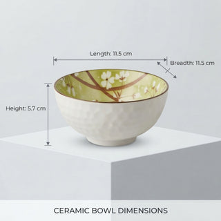 Autumn Ceramic Bowl Set for Kitchen & Dining Microwave Safe