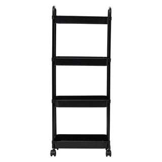 3 Tier Rolling Metal Storage Rack Organizer