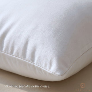 Epicasa Bed Pillows Set of 2 | 100% Virgin Hollow Conjugate Fibre Fill | Soft & Fluffy | 90 GSM Micro Plain Fabric | Machine Washable | Hotel Quality Sleep