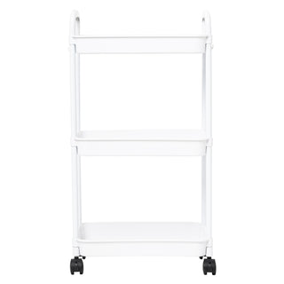 3 Tier Rolling Metal Storage Rack Organizer
