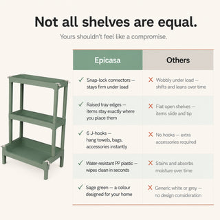 3-Tier Multifunction Storage Rack