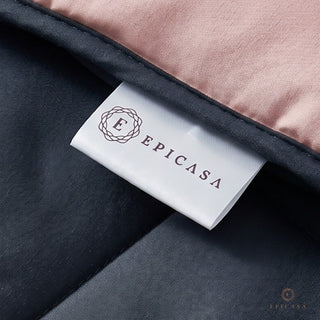 Epicasa Reversible Comforter | 200 GSM Thermal Bonded Fill | 110 GSM Micro Peach Fabric | All Season AC Quilt | Diamond Quilted | Lightweight Duvet Blanket for Home Bedroom |