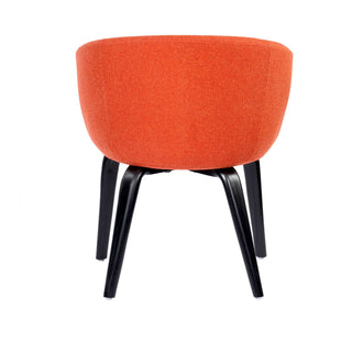 Emilia Modern Lounge Chair - Orange